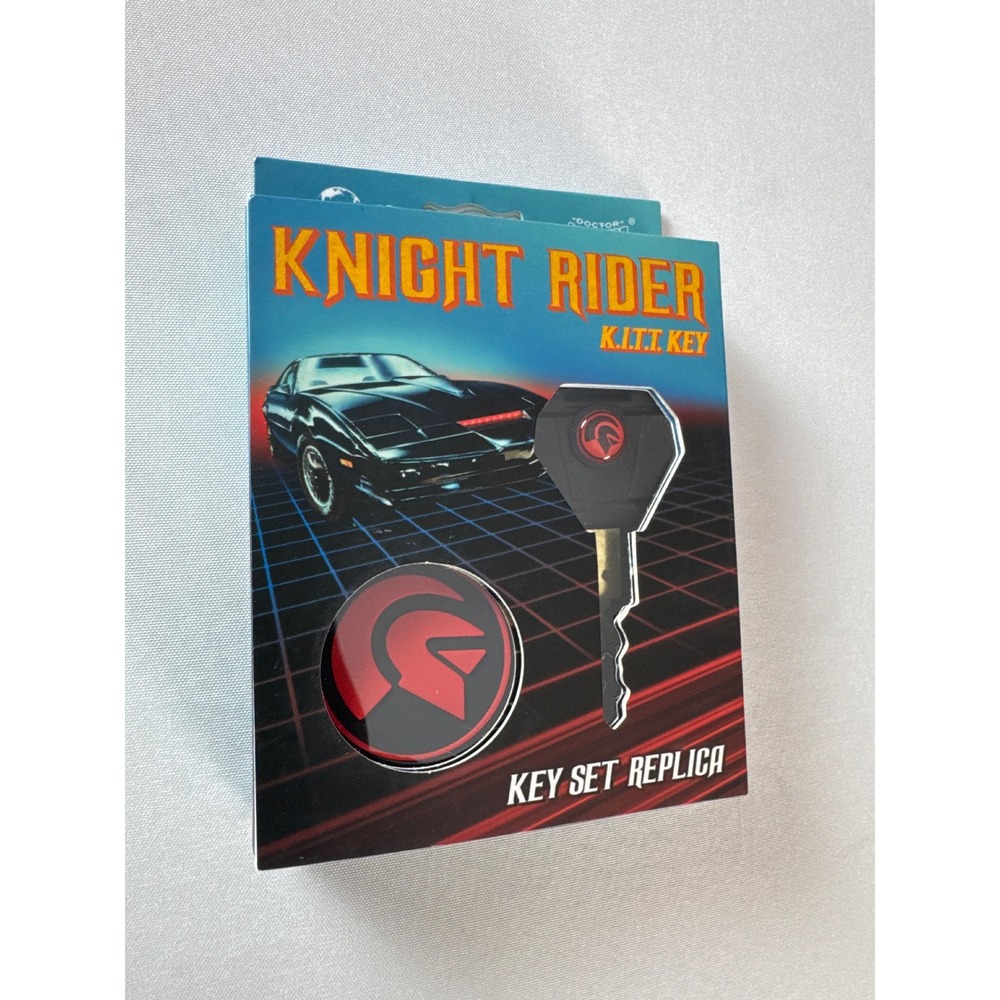 Knight Rider KITT Key Replica Doctor Collector DCKITT03 Keychain Open Box - Picture 11 of 12